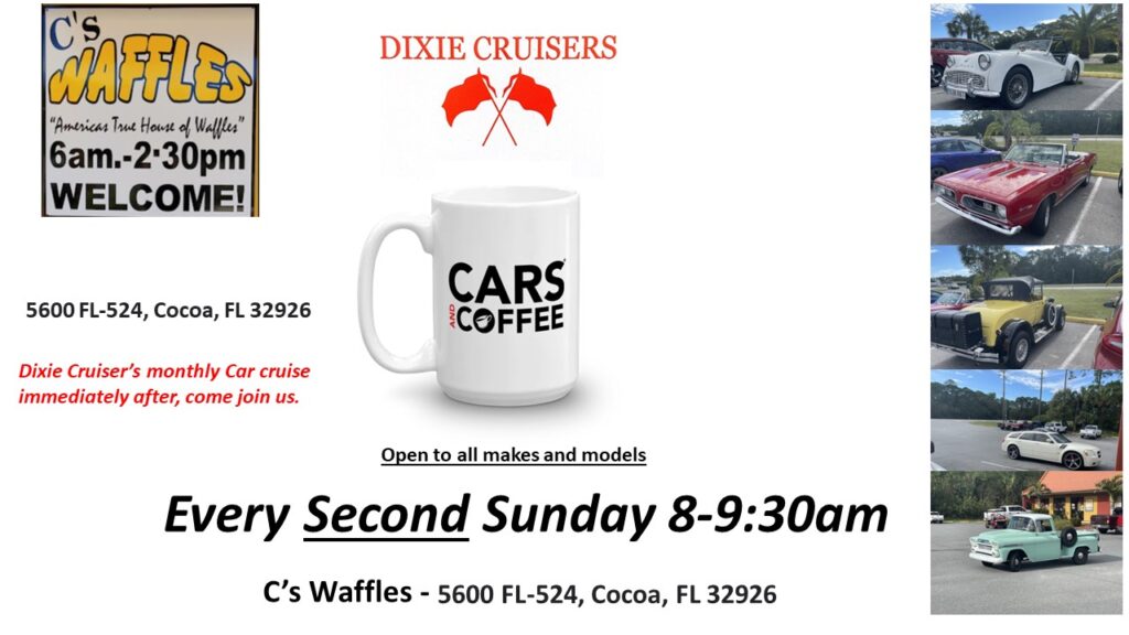 Dixie Cruisers Cars & Coffee - Cocoa