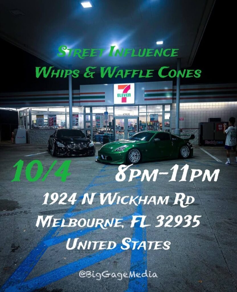 Street Influence - Whips and Waffle Cones Car Show