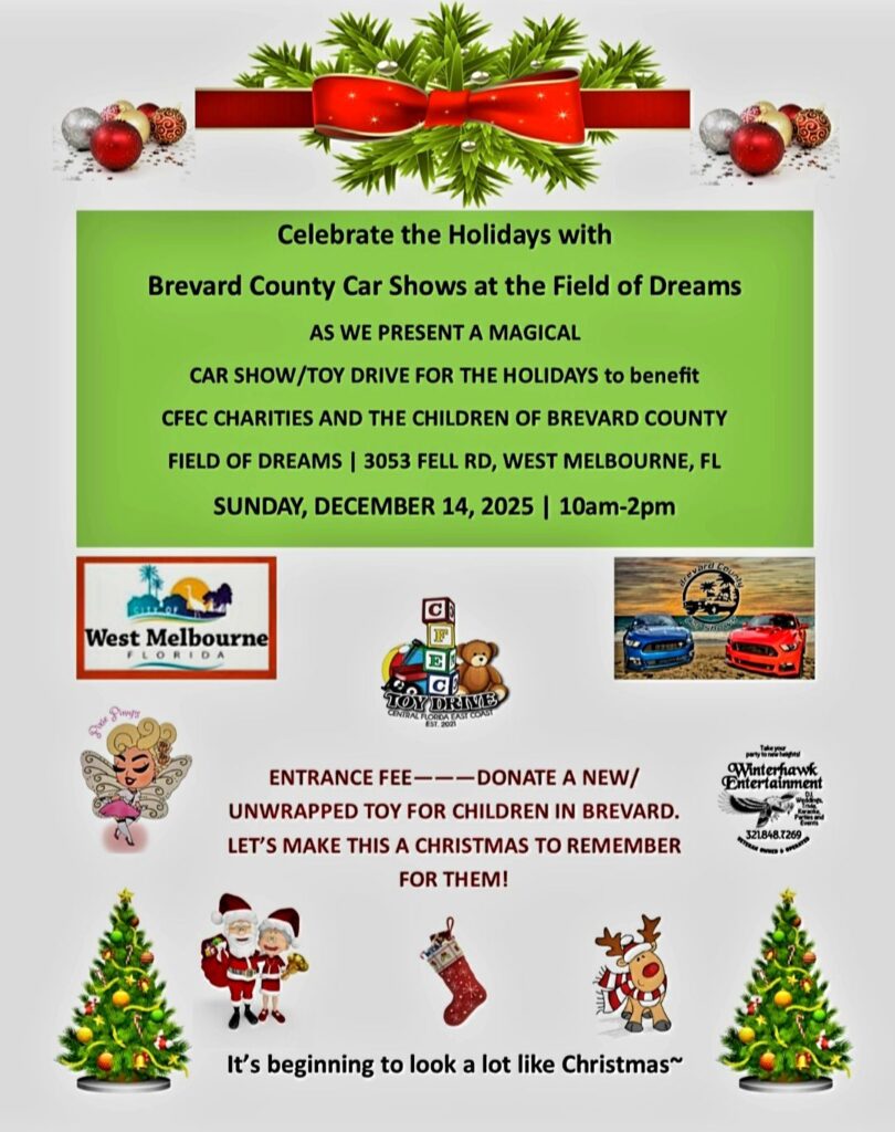 Field of Dreams Car Show - TOY DRIVE