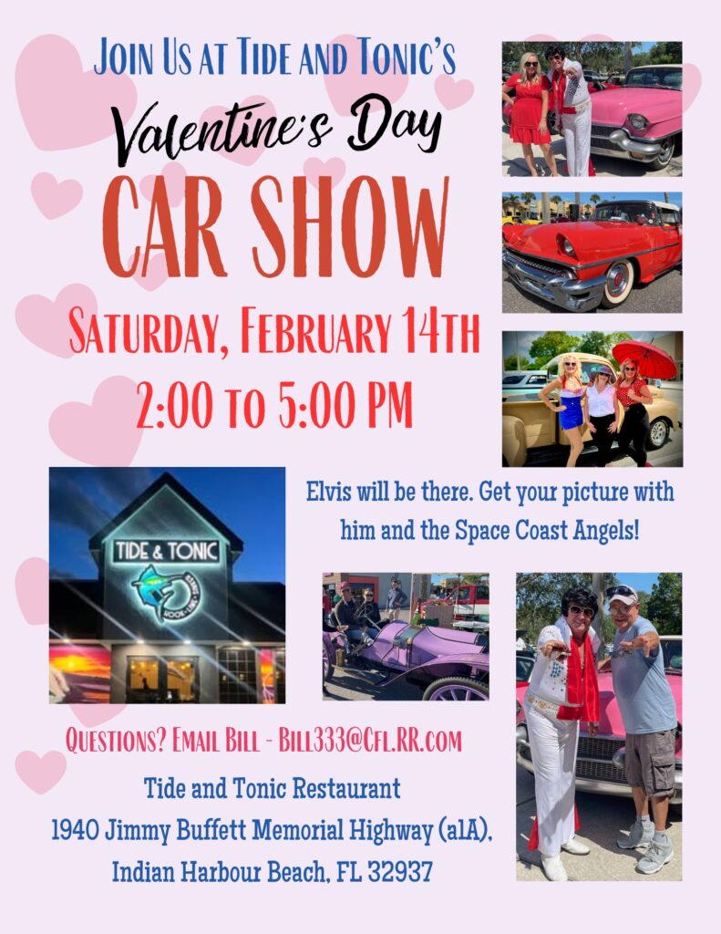 Tide and Tonic - Valentine\'s Day Car Show