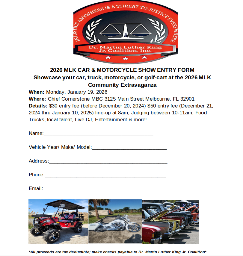 2026 MLK CAR & MOTORCYCLE SHOW