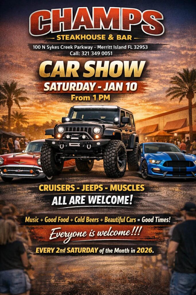 Champs Steakhouse Car Show